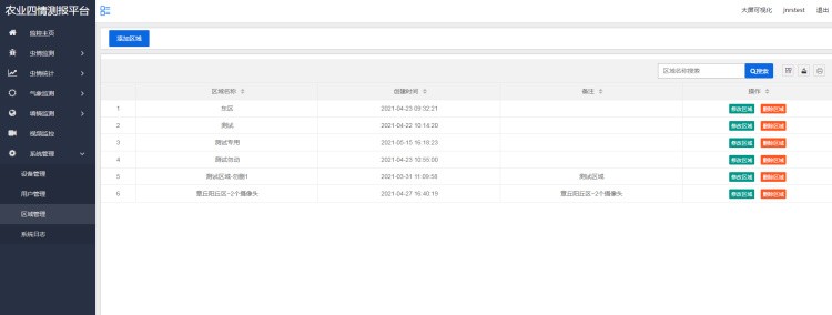 农业四情监测预警管理系统 农业四情监测预警管理系统